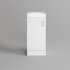 Portland Gloss White Slimline Basin Unit - Floor Standing