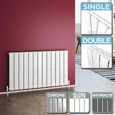 Hayes Flat Panel Horizontal Radiators