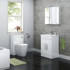 Severn Gloss White Bathroom Furniture