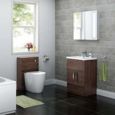 Severn Walnut Bathroom Furniture