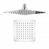 Thermostatic Mixer Shower Kit - 200mm Square Head & Hand Held - Korbu Premium