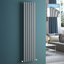 Silver Vertical Radiators