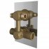 Thermostatic Mixer Shower Kit - 200mm Square Head & Hand Held - Korbu Premium