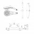 Round Multi-Function Thermostatic Bar Mixer Shower Kit - Vemal Basic Range