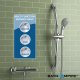 Round Multi-Function Thermostatic Bar Mixer Shower Kit - Vemal Basic Range