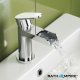 Cela Waterfall Basin Mixer Tap