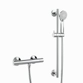Thermostatic Bar Mixer Kit, Multi Function Round Head- Havasu Range