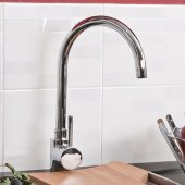 Caster Monobloc Kitchen Taps - Swivel Spout