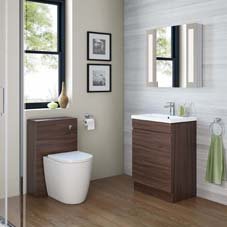 Trent Walnut Bathroom Furniture
