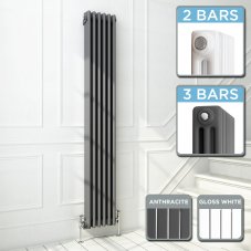 Roma Round Tube Vertical Radiators